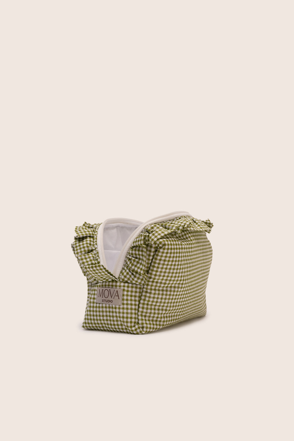 Green Ruffle - Makyaj/ Bakım Çantası